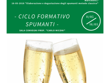 Ciclo formativo spumanti