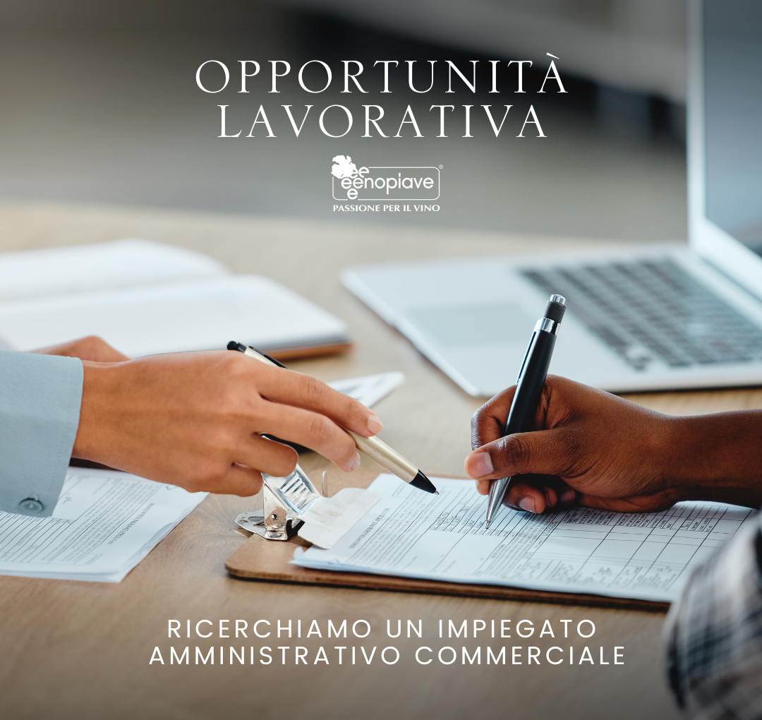 Posizione aperta: impiegato amministrativo - commerciale